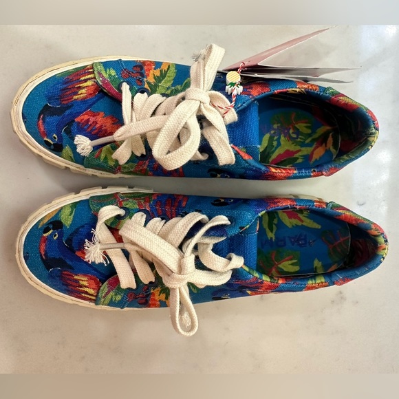 FARM RIO Macaw Tropical Sneakers Shoes - Picture 5 of 9